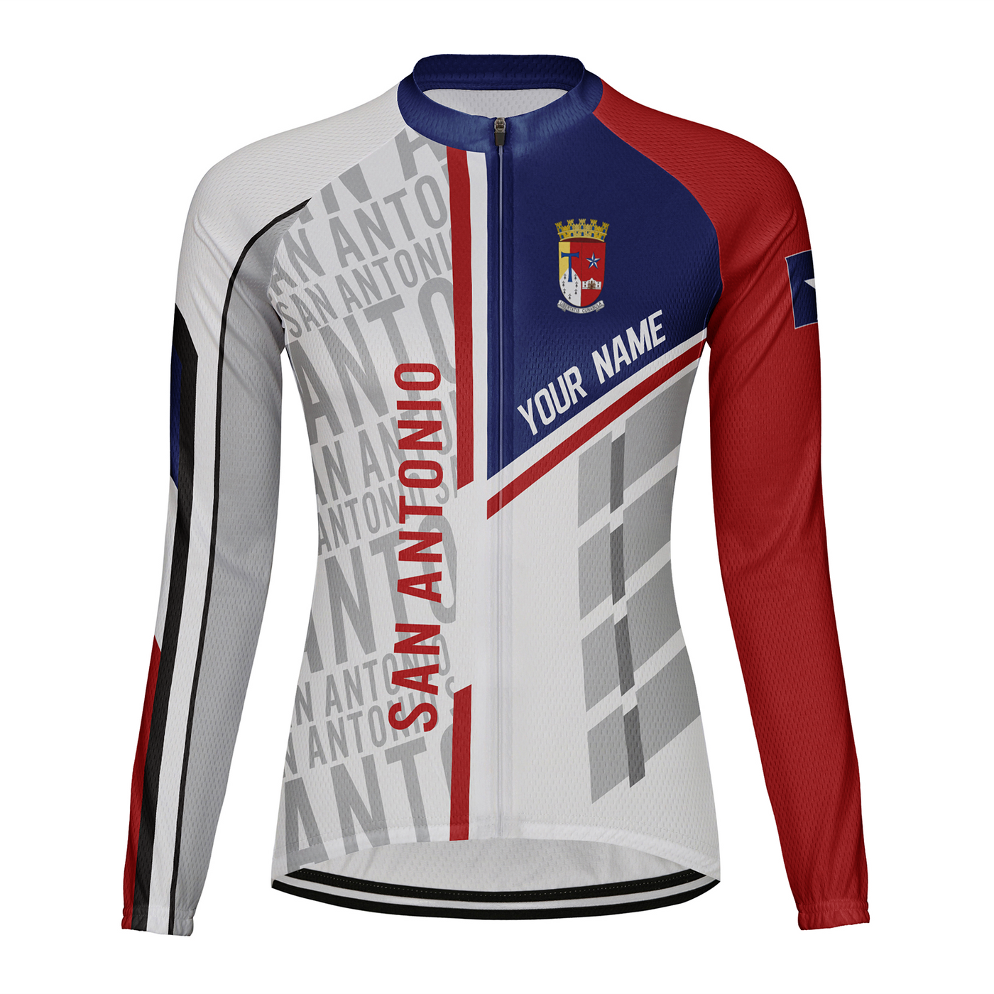 Customized San Antonio Women's Cycling Jersey Long Sleeve