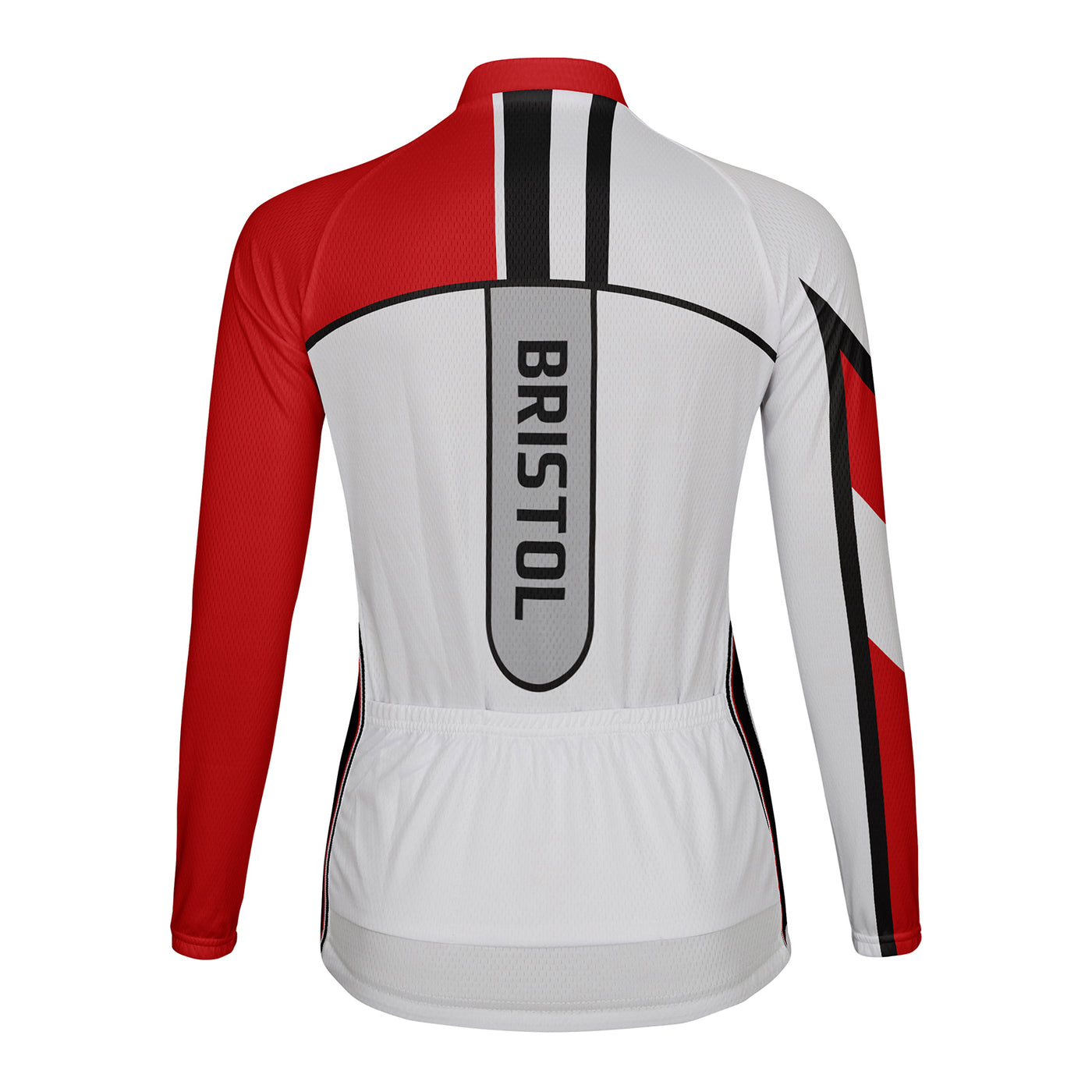 Personalized Bristol Women's Winter Thermal Fleece Cycling Jersey Long Sleeve