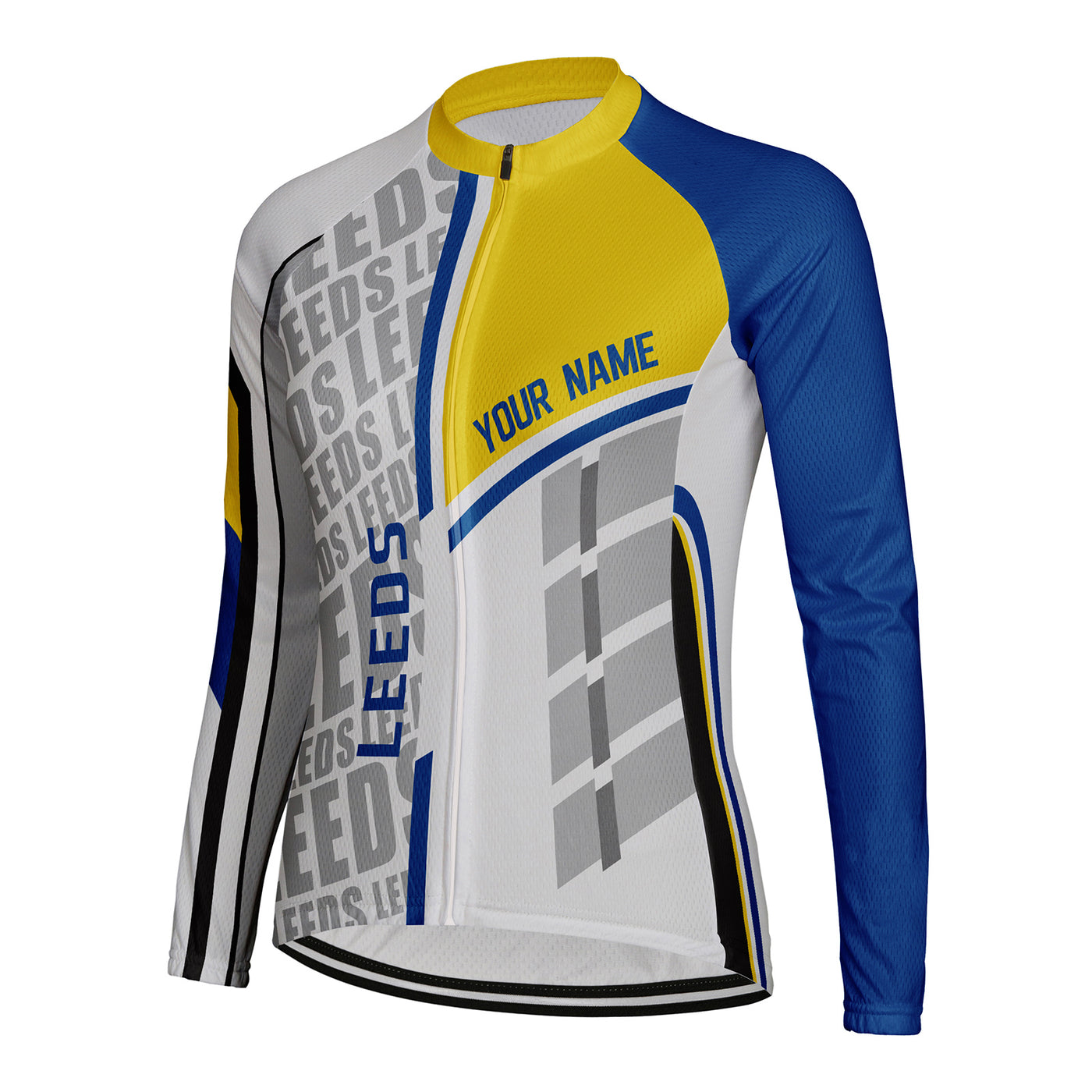 Personalize Leeds Women's Cycling Jersey Long Sleeve
