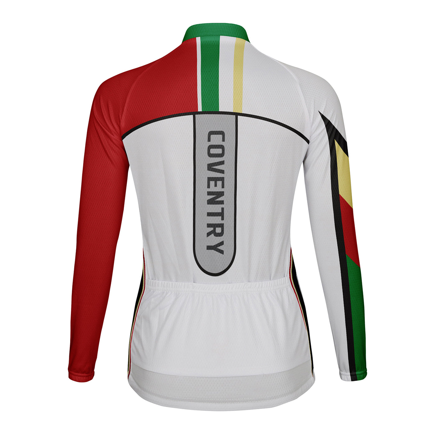 Personalized Coventry Women's Winter Thermal Fleece Cycling Jersey Long Sleeve