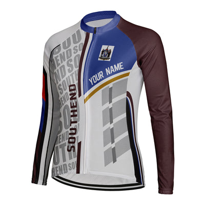 Personalize Southend Women's Cycling Jersey Long Sleeve