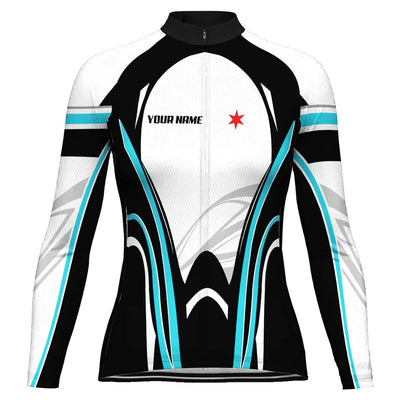 Customized Chicago Women's Cycling Jersey Long Sleeve