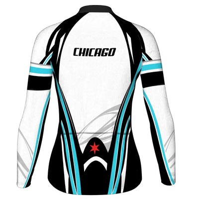 Customized Chicago Women's Cycling Jersey Long Sleeve