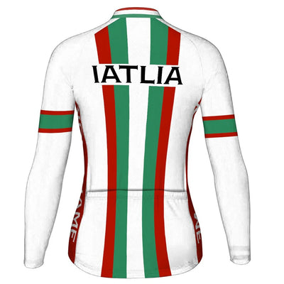 Personalize Italia Women's Cycling Jersey Long Sleeve