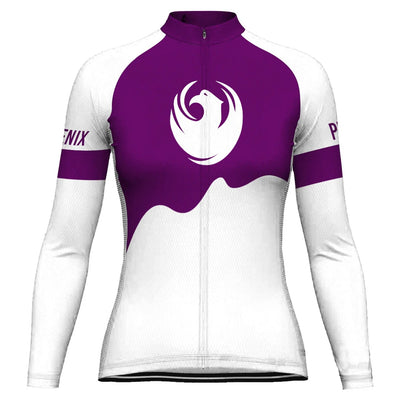 Customized Phoenix Women's Thermal Fleece Cycling Jersey Long Sleeve
