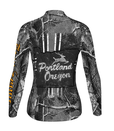 Customized Portland Women's Cycling Jersey Long Sleeve
