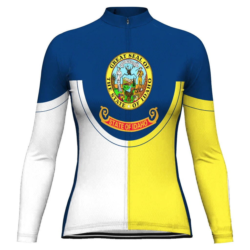Customized Idaho Falls Women's Cycling Jersey Long Sleeve