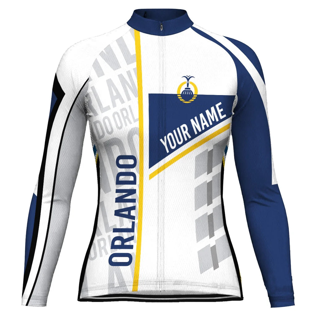 Customized Orlando Women's Cycling Jersey Long Sleeve