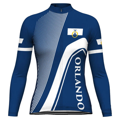 Customized Orlando Women's Cycling Jersey Long Sleeve
