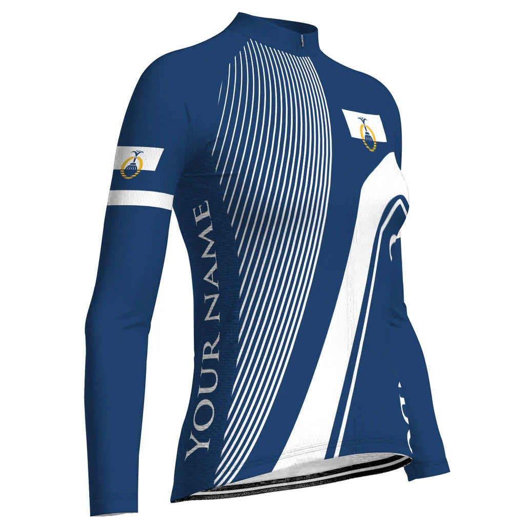 Customized Orlando Women's Cycling Jersey Long Sleeve