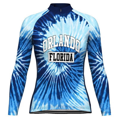 Customized Orlando Women's Cycling Jersey Long Sleeve