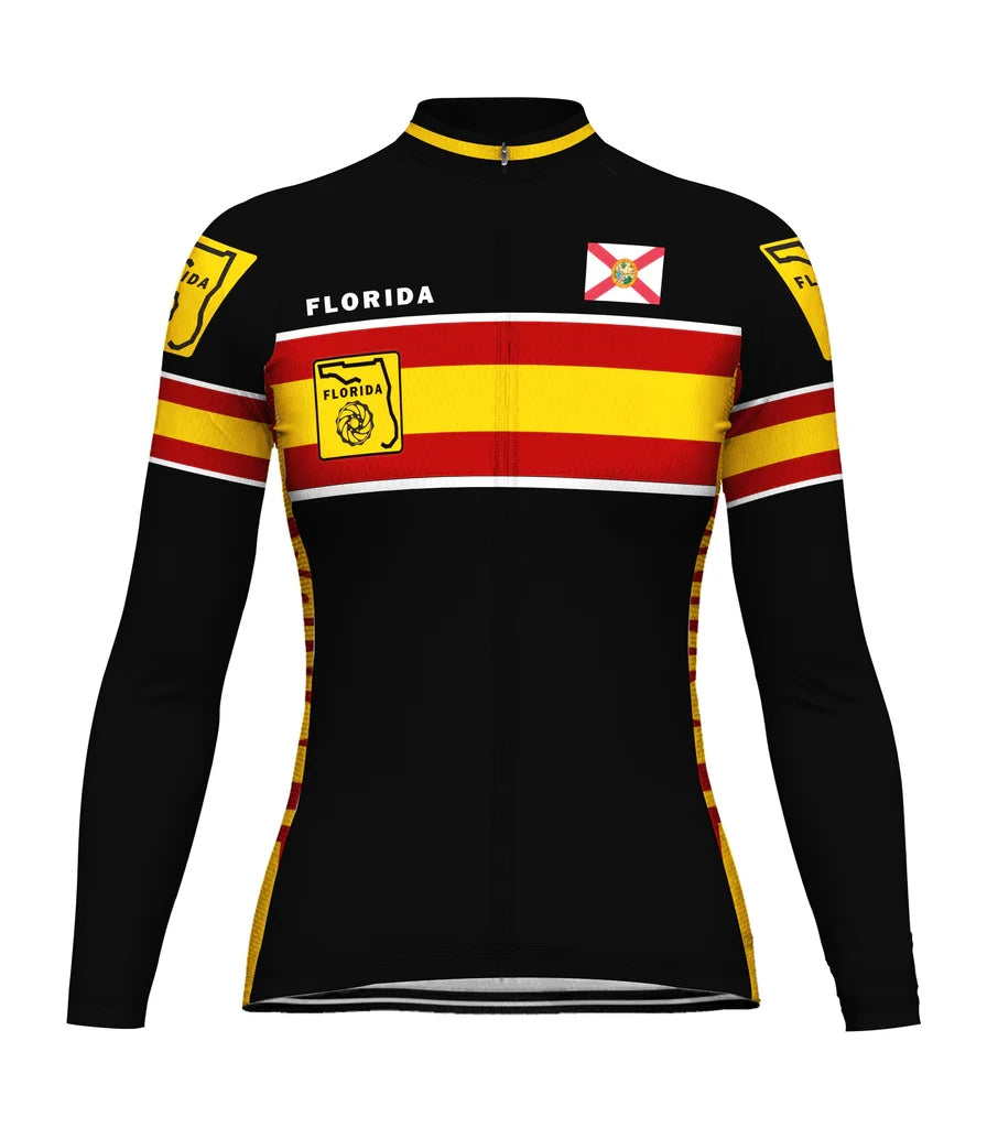 Customize Florida Women's Cycling Jersey Long Sleeve