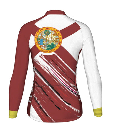 Customize Florida Women's Cycling Jersey Long Sleeve