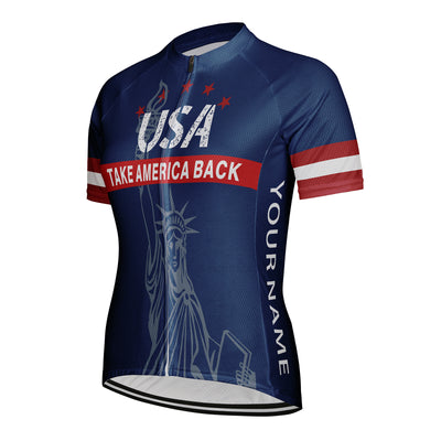 Customized Trump 2024 Women's Cycling Jersey Short Sleeve