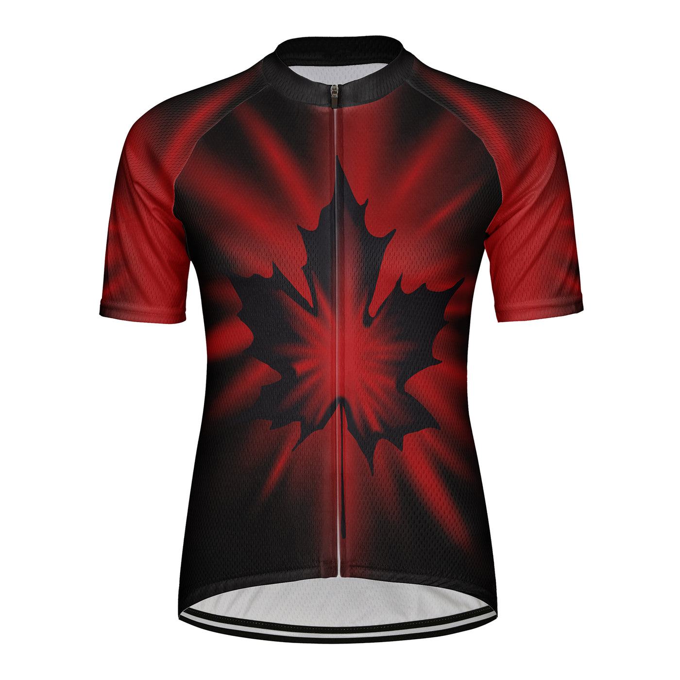 Customized Canada Women's Cycling Jersey Short Sleeve