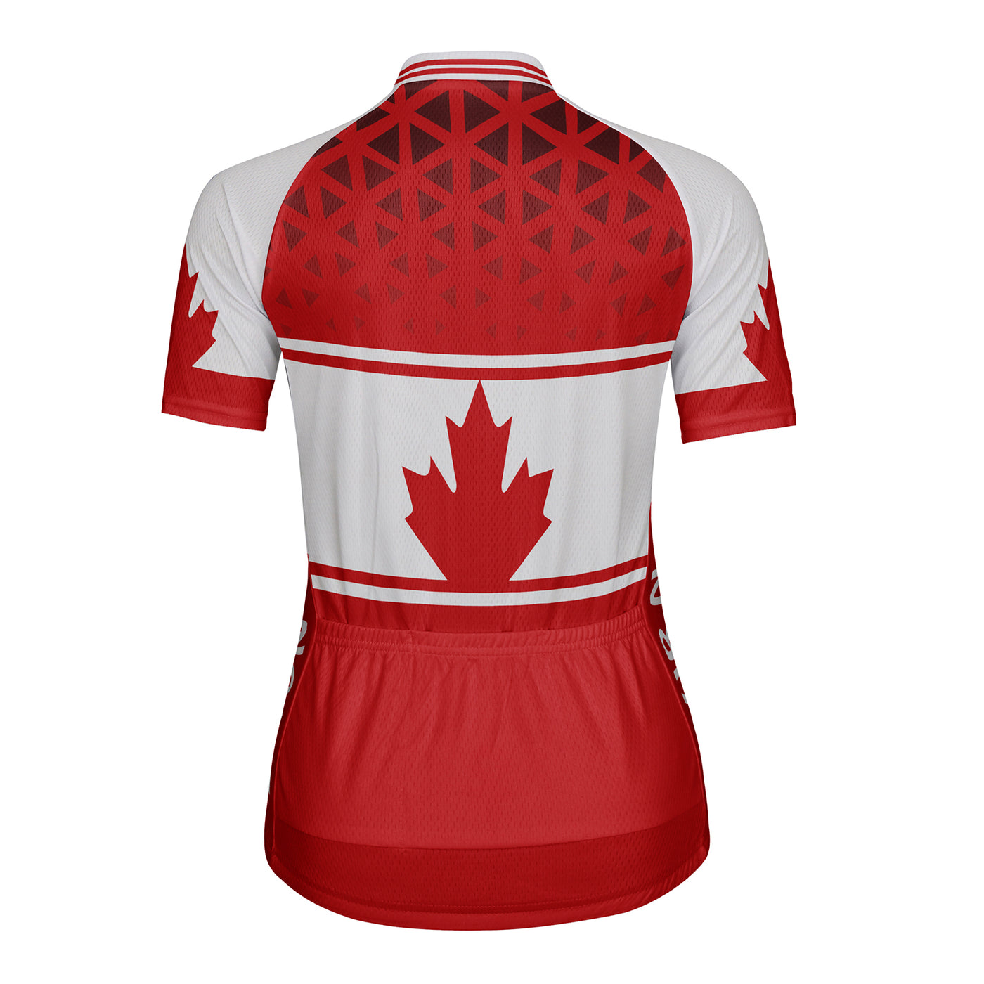 Customized Canada Women's Cycling Jersey Short Sleeve