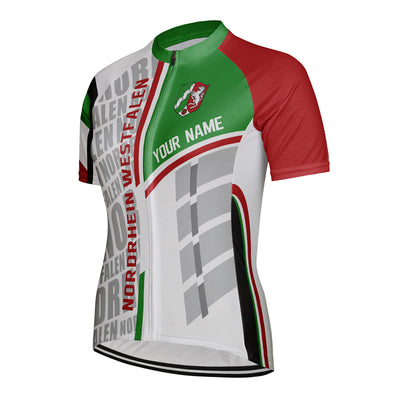 Customized Nordrhein Westfalen Women's Cycling Jersey Short Sleeve