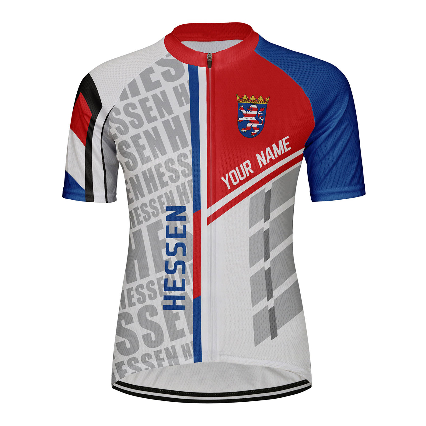 Customized Hessen Women's Cycling Jersey Short Sleeve