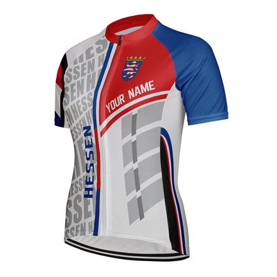 Customized Hessen Women's Cycling Jersey Short Sleeve