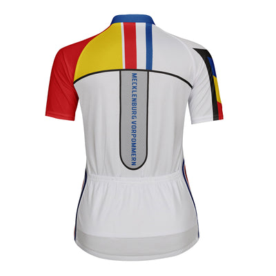 Customized Mecklenburg Vorpommern Women's Cycling Jersey Short Sleeve
