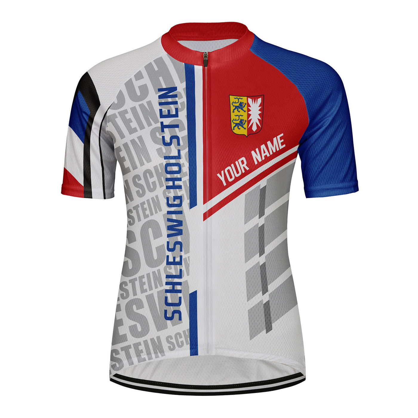 Customized Schleswig Holstein Women's Cycling Jersey Short Sleeve
