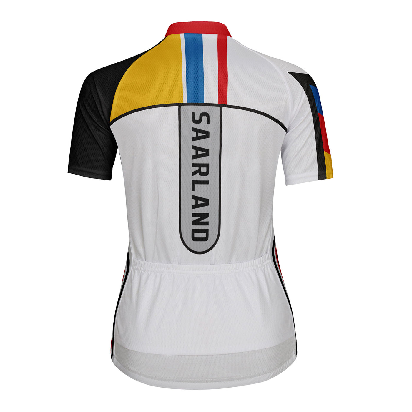 Customized Saarland Women's Cycling Jersey Short Sleeve