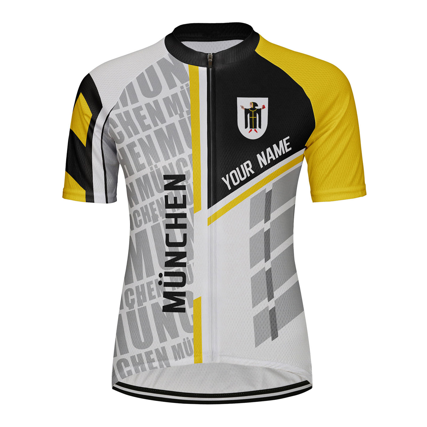 Customized München Women's Cycling Jersey Short Sleeve