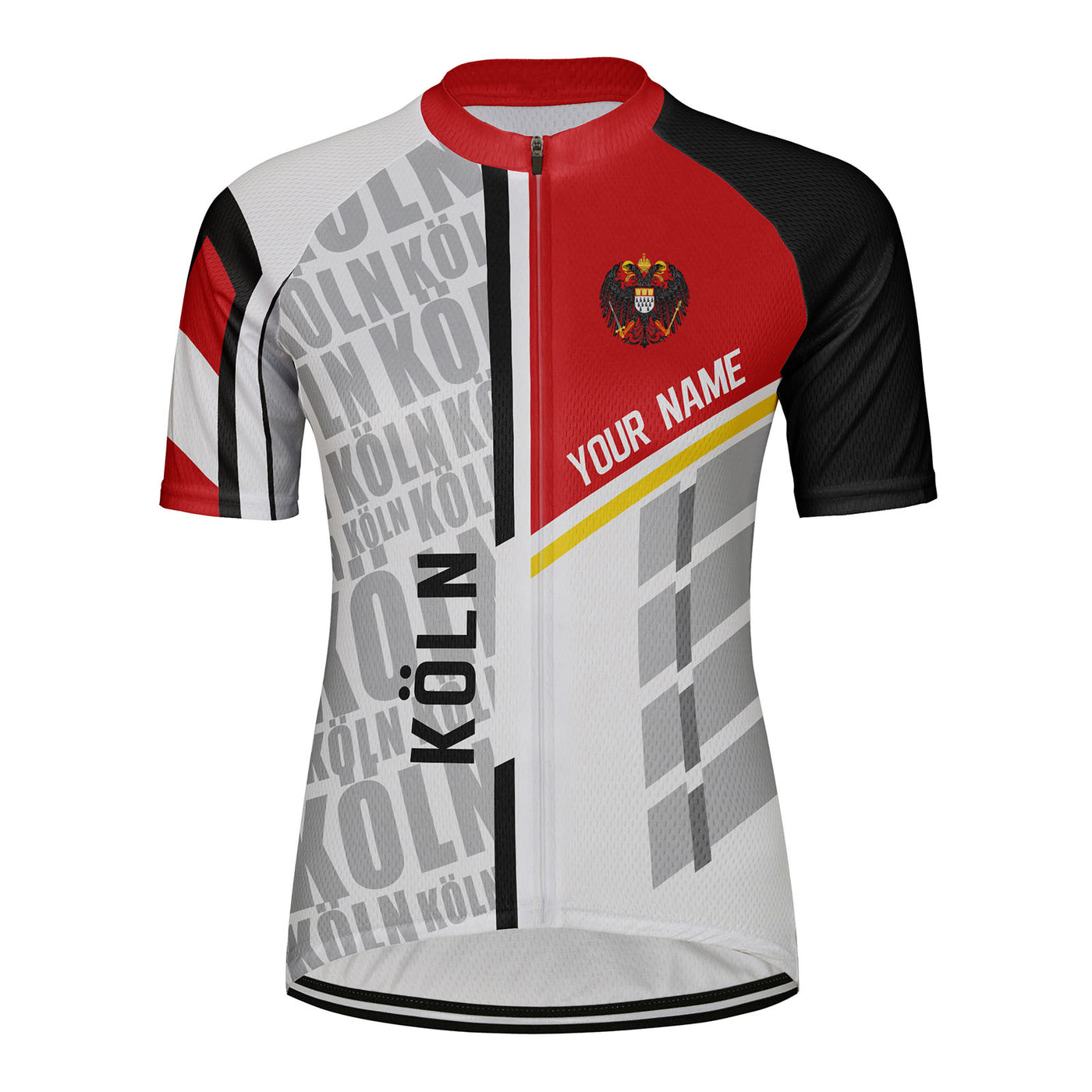 Customized Köln Women's Cycling Jersey Short Sleeve