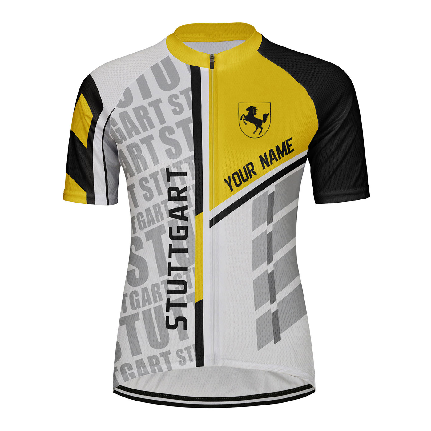Customized Stuttgart Women's Cycling Jersey Short Sleeve