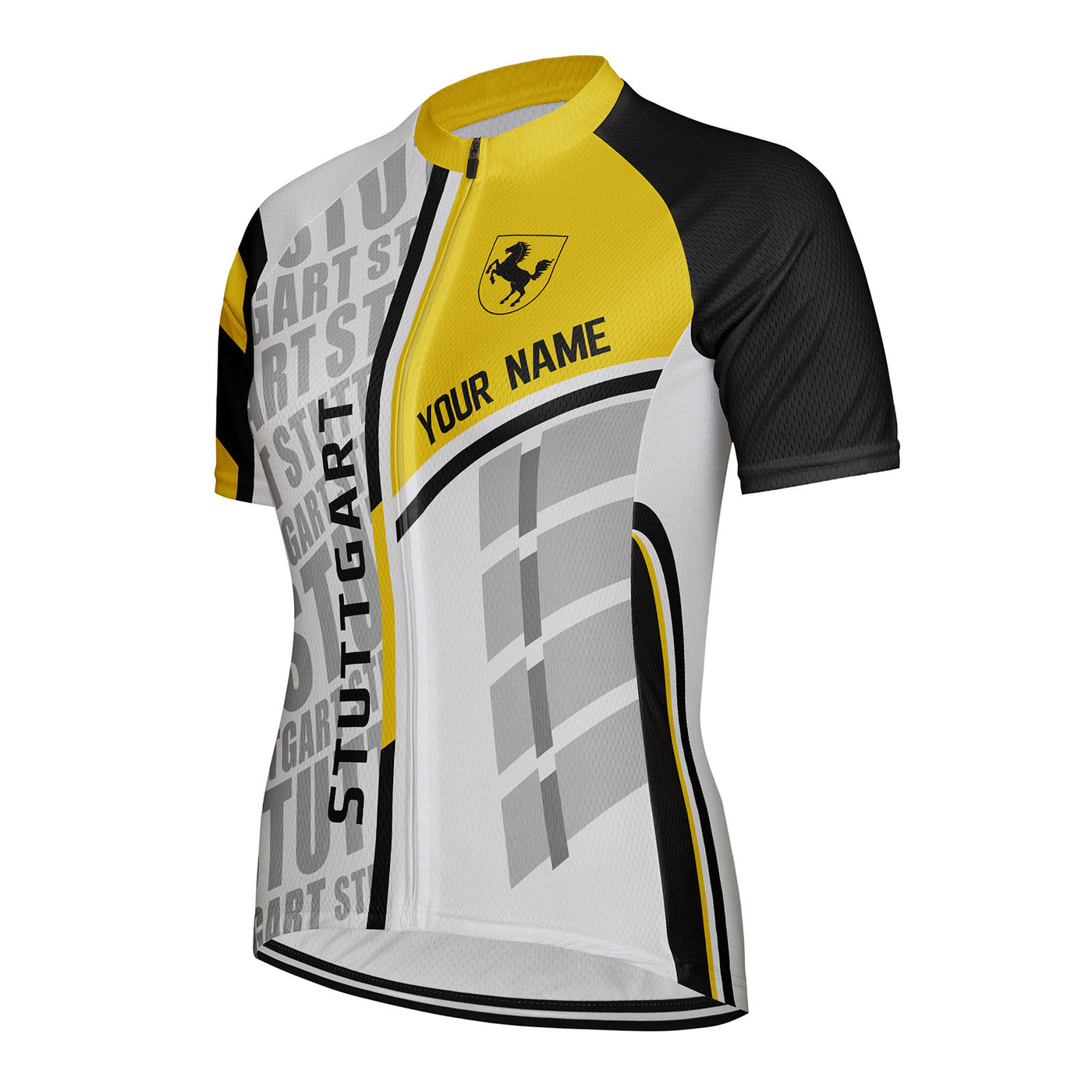 Customized Stuttgart Women's Cycling Jersey Short Sleeve