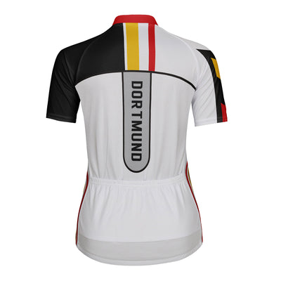 Customized Dortmund Women's Cycling Jersey Short Sleeve