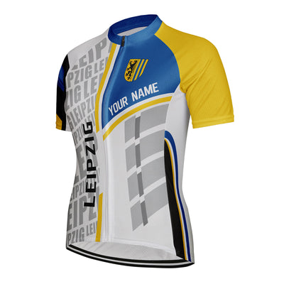 Customized Leipzig Women's Cycling Jersey Short Sleeve