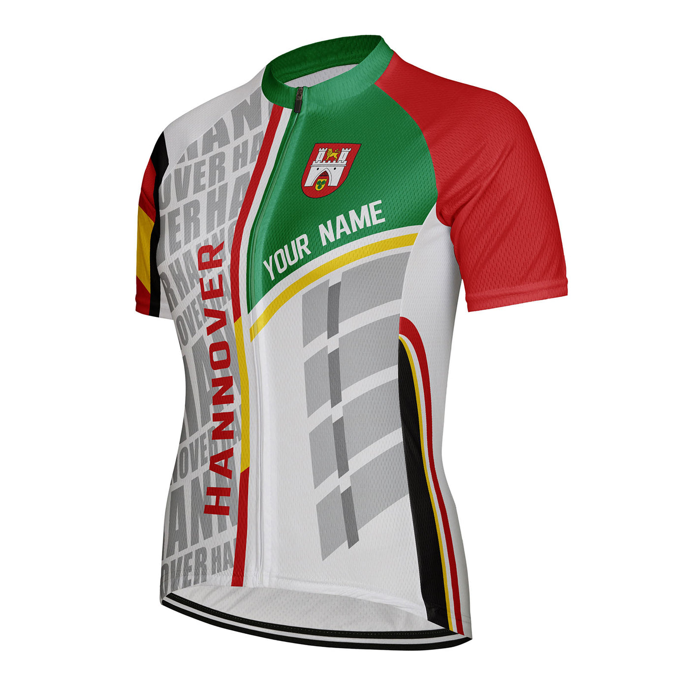 Customized Hannover Women's Cycling Jersey Short Sleeve