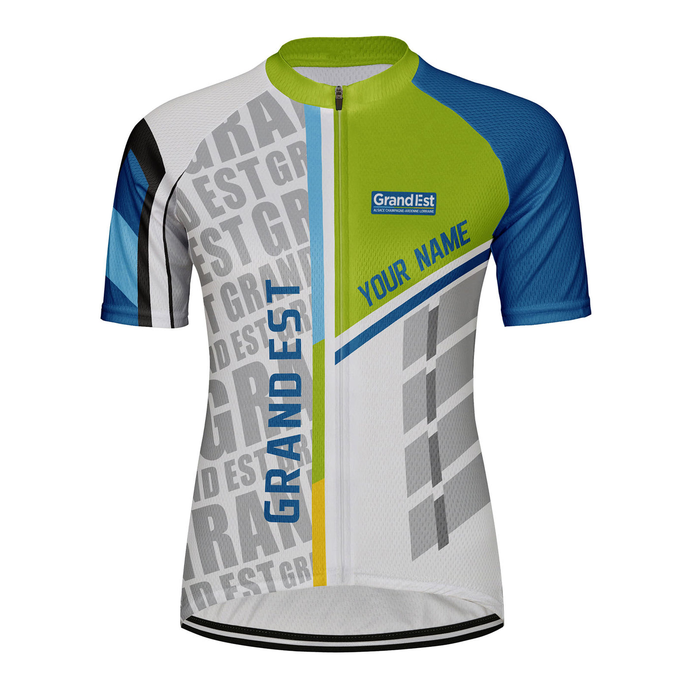 Customized Grand Est Women's Cycling Jersey Short Sleeve
