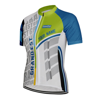Customized Grand Est Women's Cycling Jersey Short Sleeve