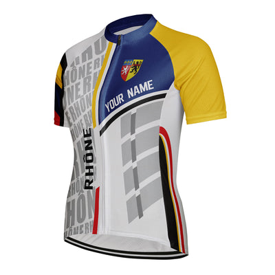 Customized Rhône Women's Cycling Jersey Short Sleeve