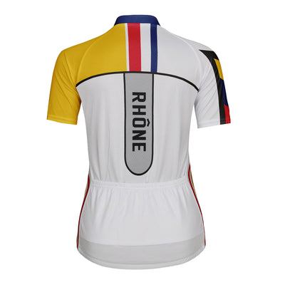 Customized Rhône Women's Cycling Jersey Short Sleeve