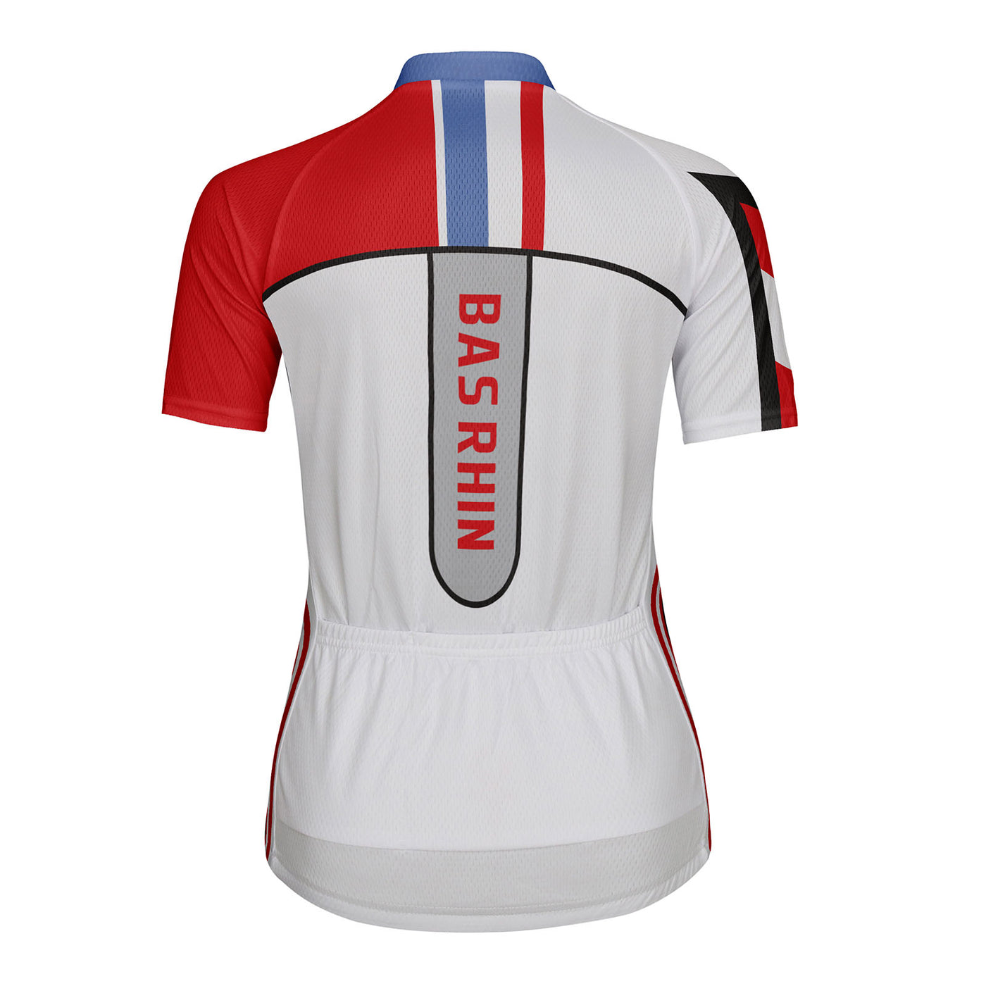 Customized Bas Rhin Women's Cycling Jersey Short Sleeve