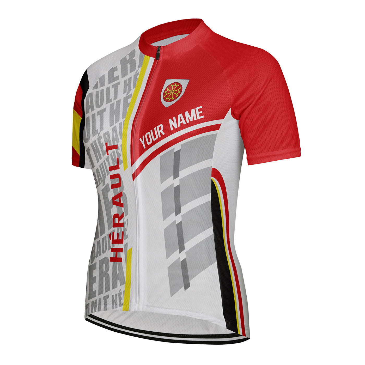 Customized Hérault Women's Cycling Jersey Short Sleeve