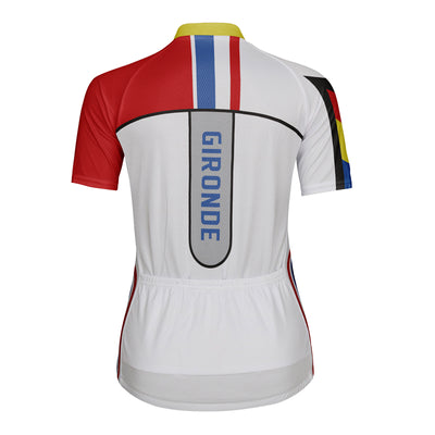 Customized Gironde Women's Cycling Jersey Short Sleeve