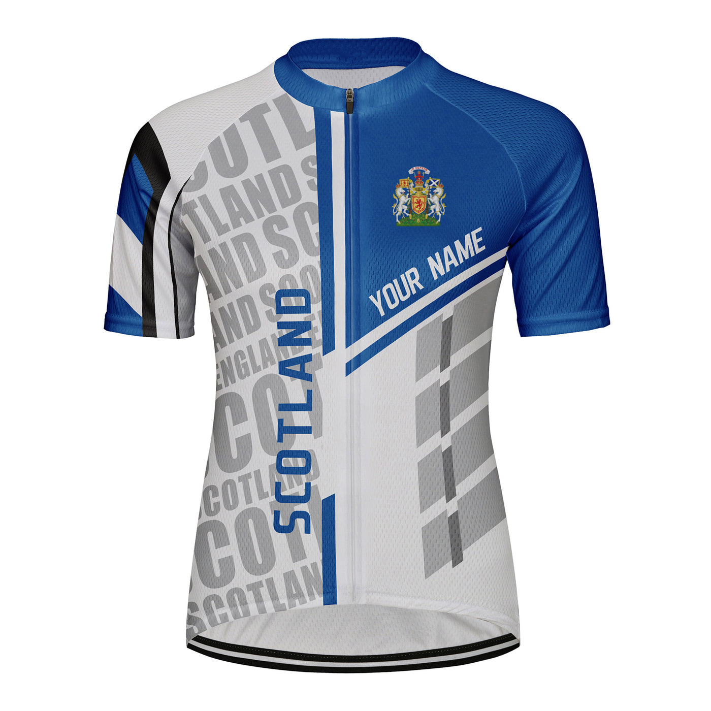 Customized Scotland Women's Cycling Jersey Short Sleeve