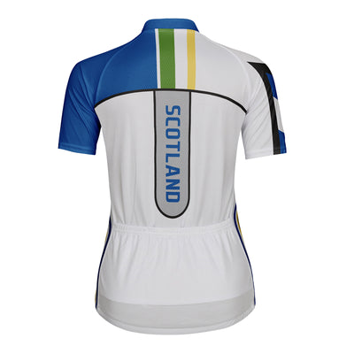 Customized Scotland Women's Cycling Jersey Short Sleeve