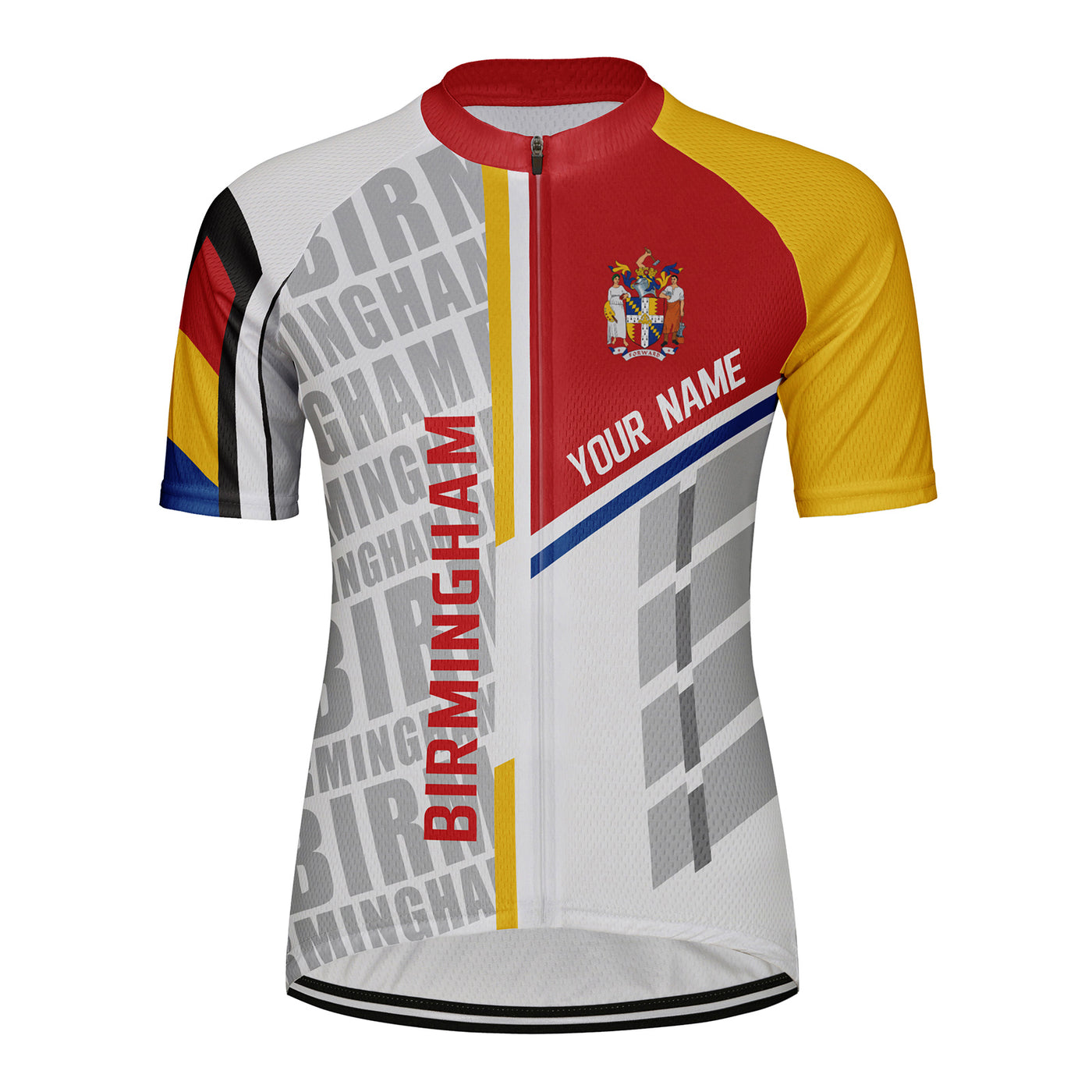 Customized Birmingham Women's Cycling Jersey Short Sleeve