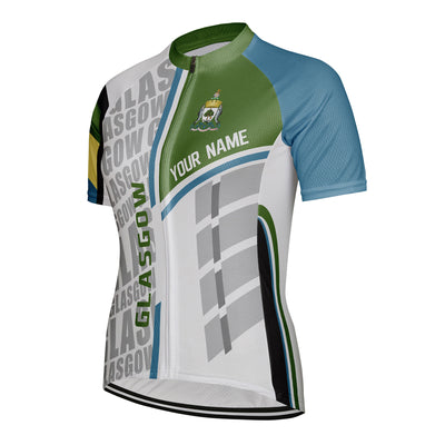 Customized Glasgow Women's Cycling Jersey Short Sleeve