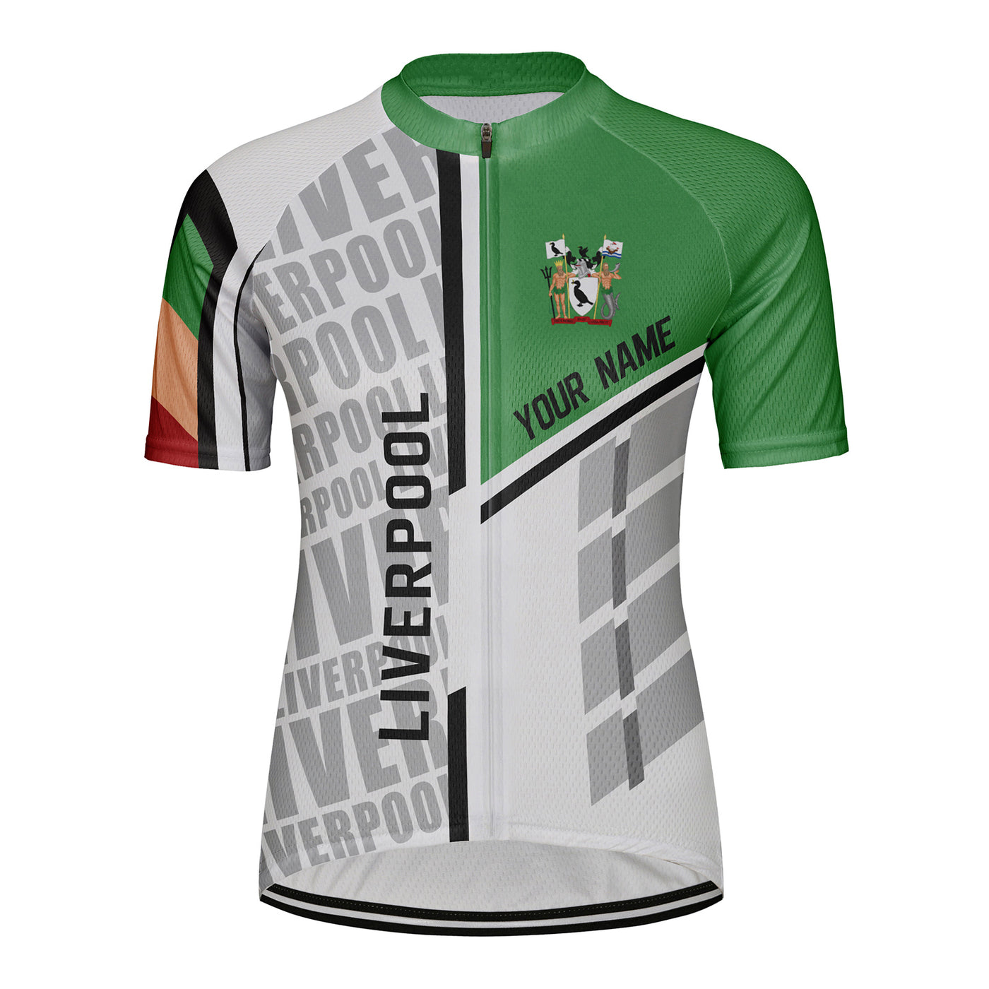 Customized Liverpool Women's Cycling Jersey Short Sleeve