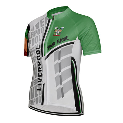 Customized Liverpool Women's Cycling Jersey Short Sleeve