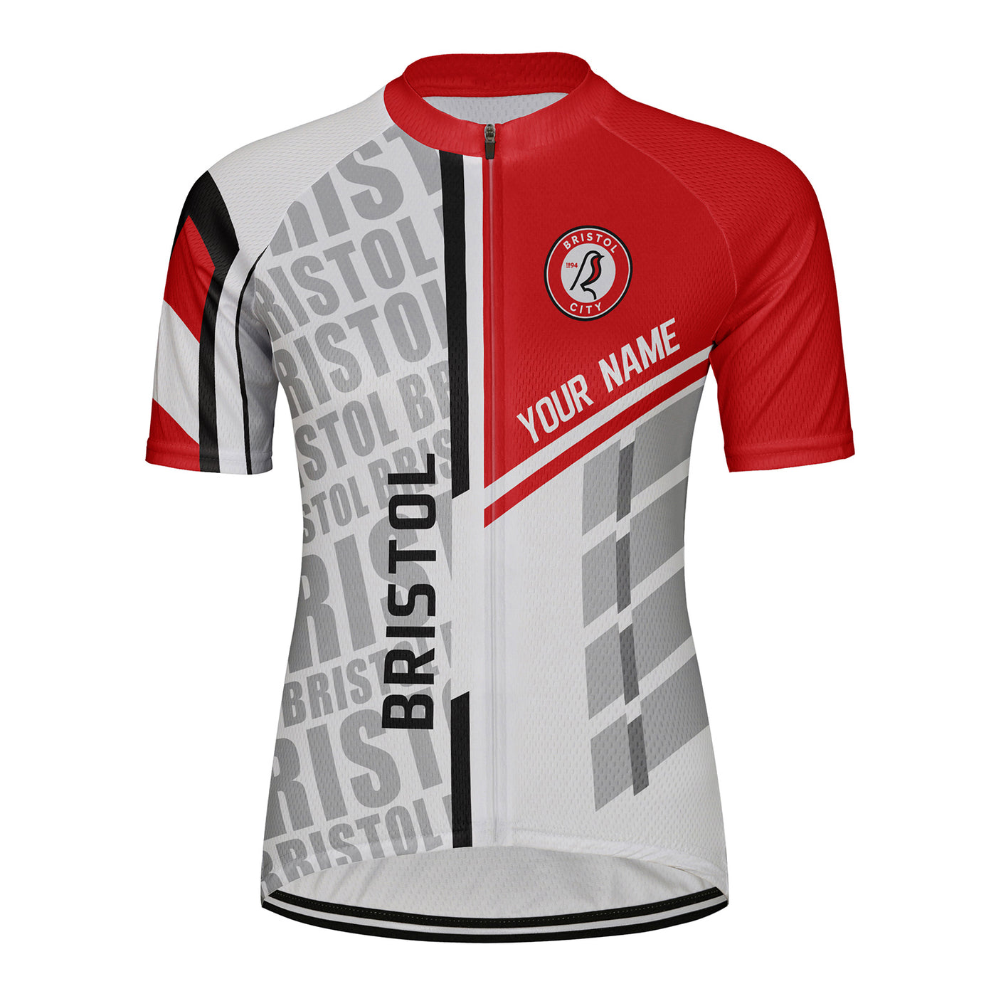 Customized Bristol Women's Cycling Jersey Short Sleeve