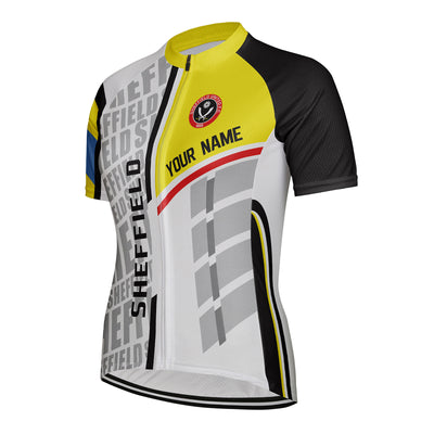 Customized Sheffield Women's Cycling Jersey Short Sleeve