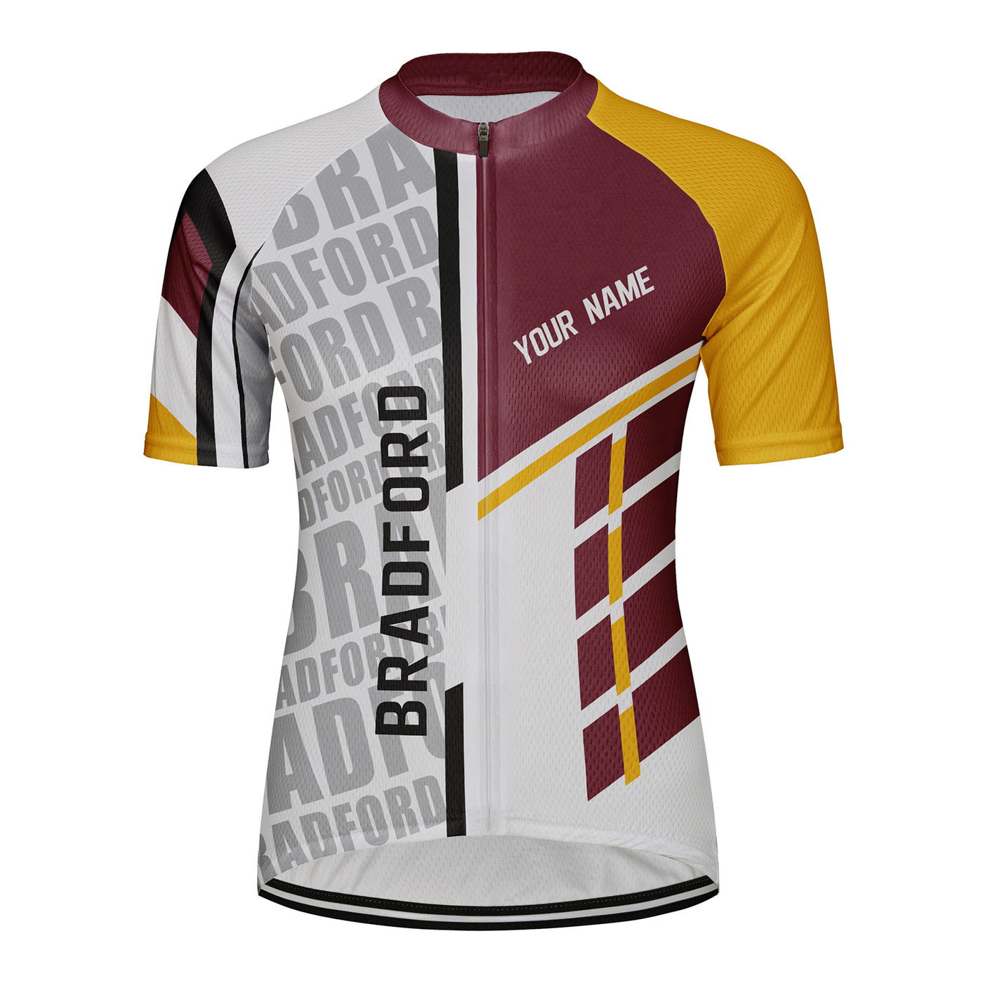 Customized Bradford Women's Cycling Jersey Short Sleeve