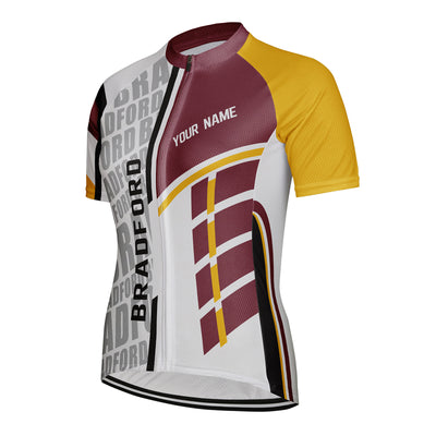 Customized Bradford Women's Cycling Jersey Short Sleeve